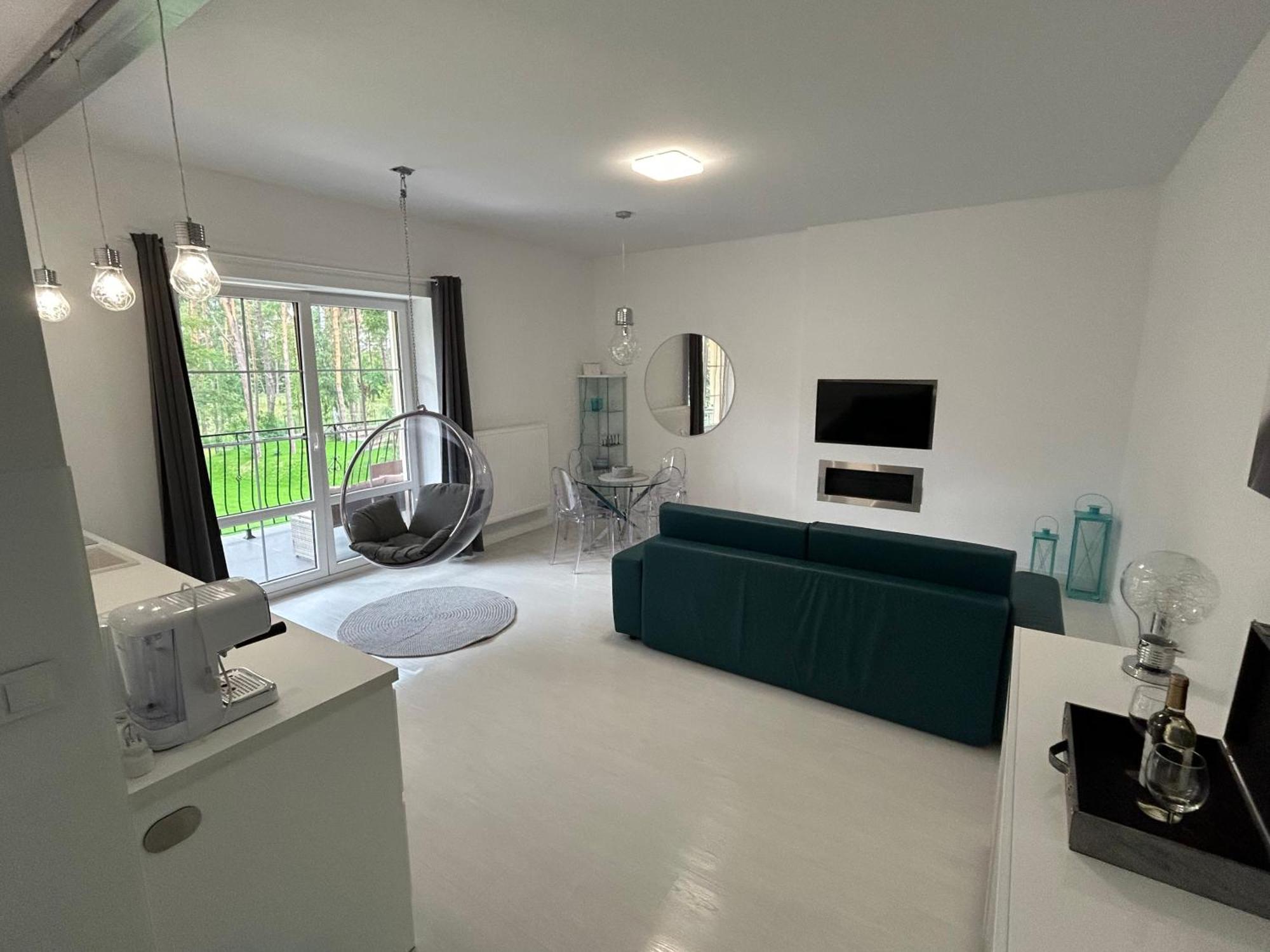 Przytulny Apartament Z Kominkiem Przy Jeziorze Borne Sulinowo Exteriör bild